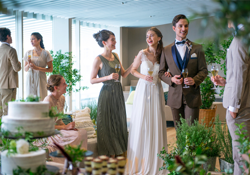 21年7月 8月に結婚式を検討の方へ 自由度高く 鮮やかな緑に包まれたサマープラン Wedding Plan ウェディングプラン ホテルロイヤルクラシック大阪 ウェディング